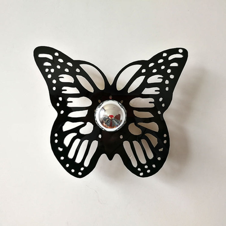 E14 5W Butterfly Shape Warm White LED Wall Light , Creative Acrylic Carve Shadow for Bedroom, Living Room, Diameter: 28cm, AC 110-220V