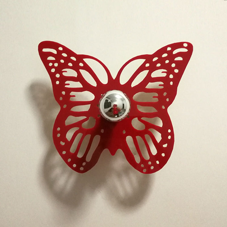 E14 5W Butterfly Shape Warm White LED Wall Light , Creative Acrylic Carve Shadow for Bedroom, Living Room, Diameter: 28cm, AC 110-220V