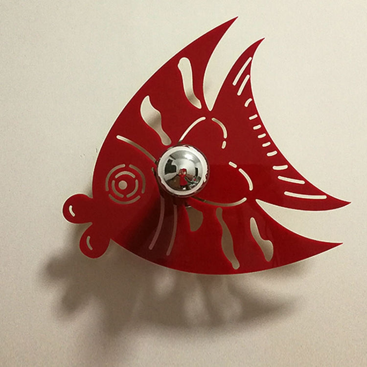 E14 5W Fish Shape Warm White LED Wall Light , Creative Simple Acrylic Shadow for Bedroom, Living Room, Diameter: 28cm, AC 110-220V