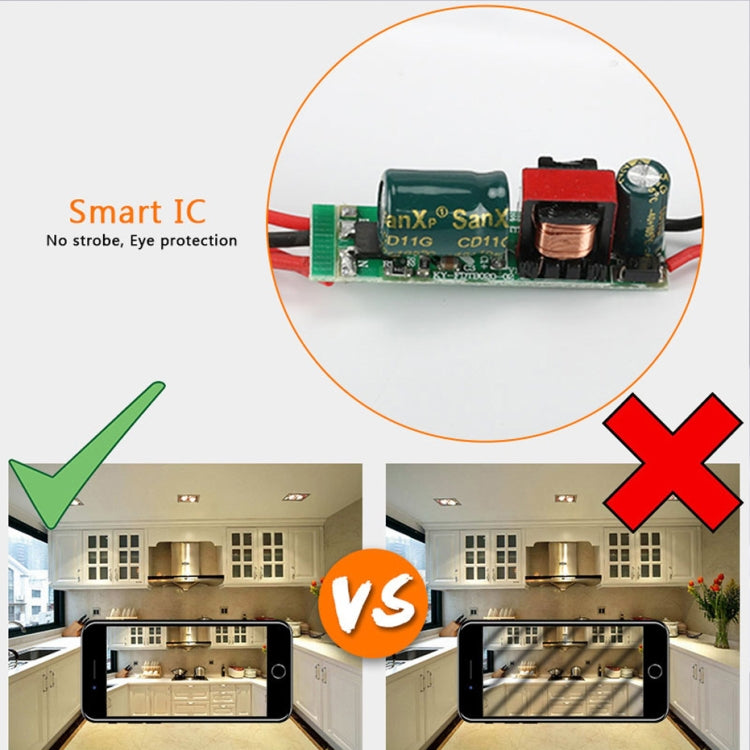 E27 45W AC 86-256V 2800LM Multi-function Adjustable Fan Blade Led Bulb