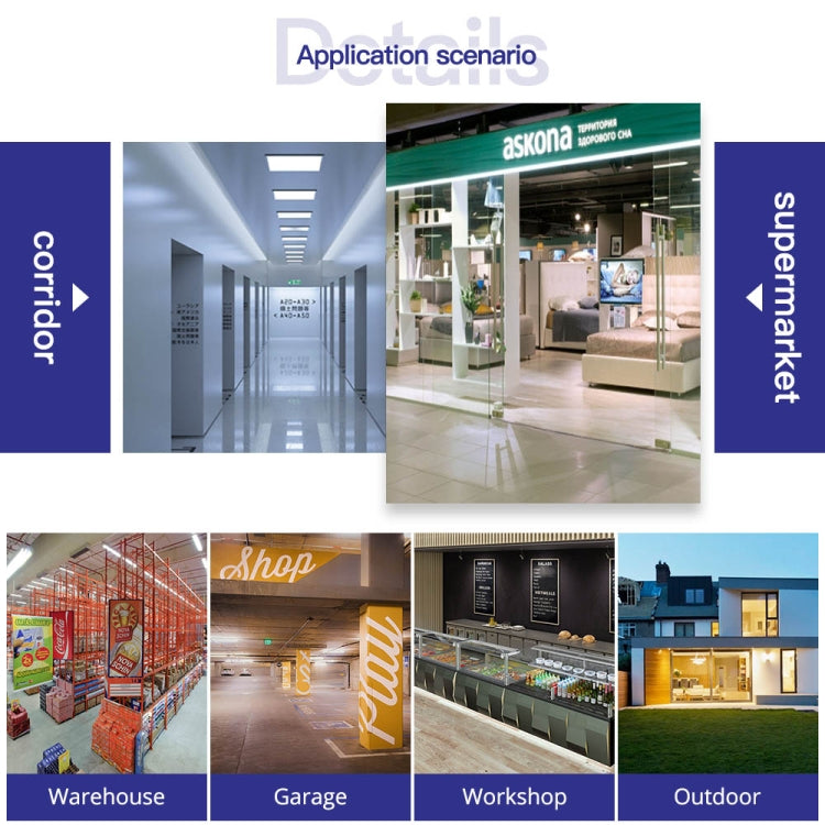 E27 45W AC 86-256V 2800LM Multi-function Adjustable Fan Blade Led Bulb