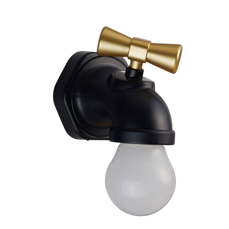 Retro Faucet Intelligent Voice Control USB Charging LED Energy-saving Night Light