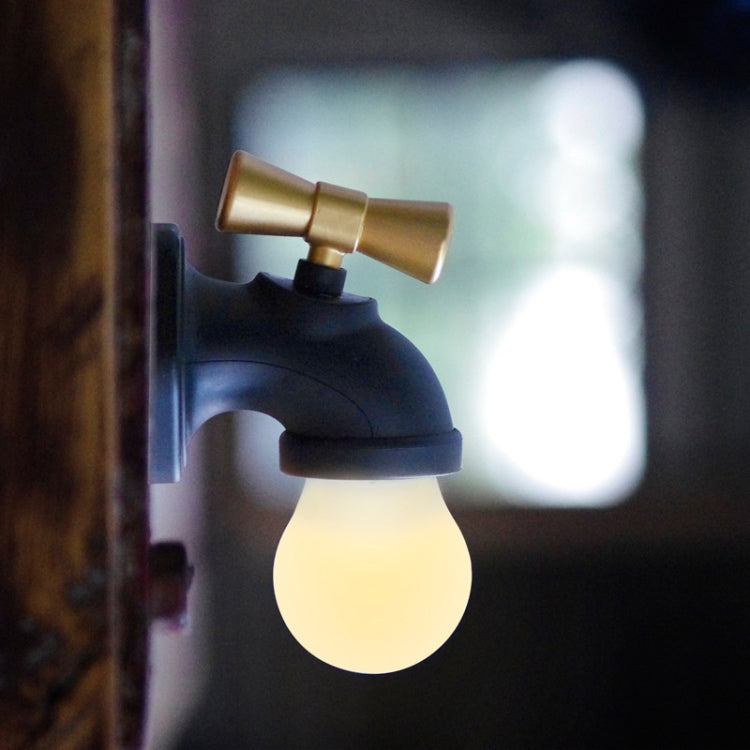 Retro Faucet Intelligent Voice Control USB Charging LED Energy-saving Night Light