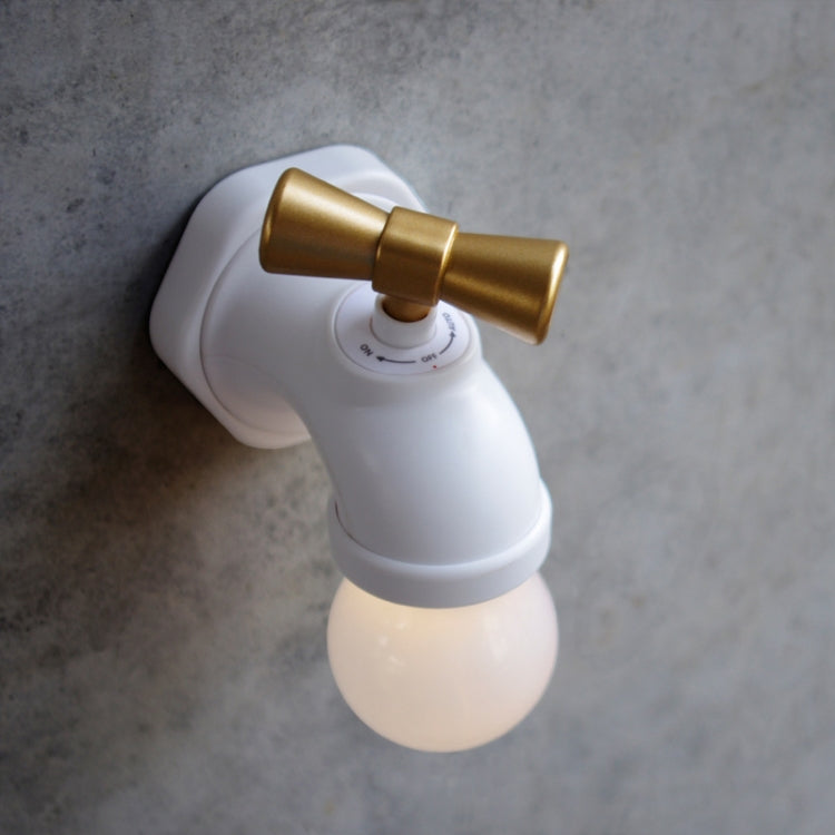 Retro Faucet Intelligent Voice Control USB Charging LED Energy-saving Night Light