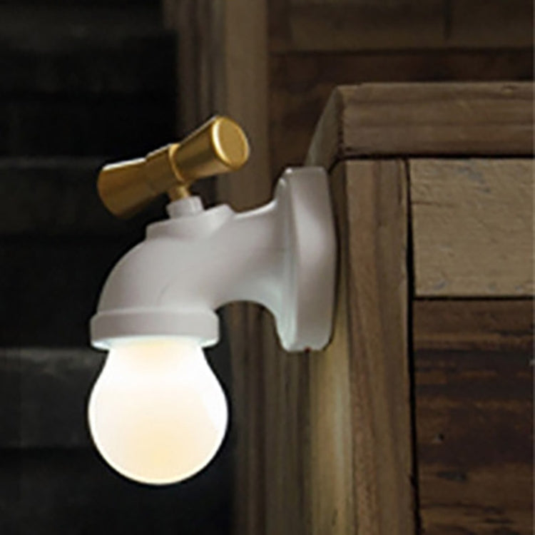 Retro Faucet Intelligent Voice Control USB Charging LED Energy-saving Night Light