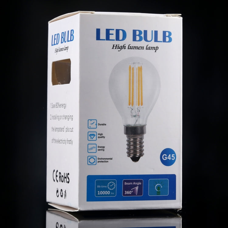 G45 E27 4W 4 LEDs 450 LM