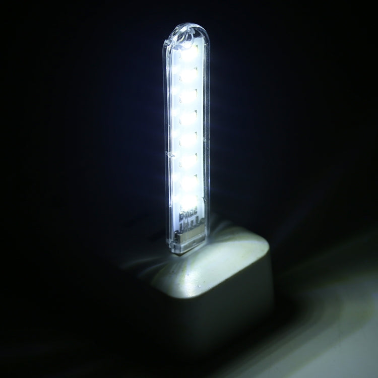 3W 8 LEDs 5730 SMD USB LED Book Light Portable Night Lamp, DC 5V