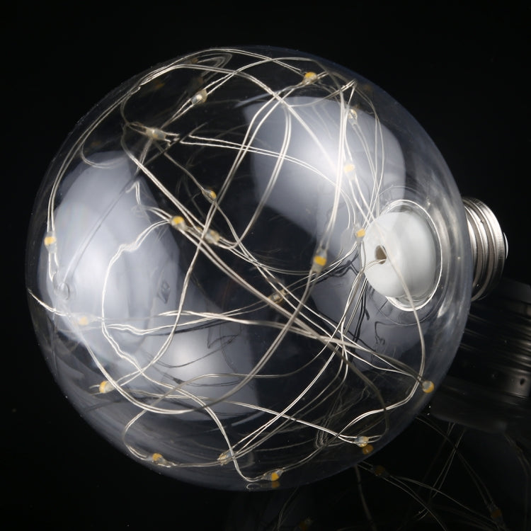 G95 E27 3W 80 LM Filament Retro Fairy LED String Light Bulb, AC 220V