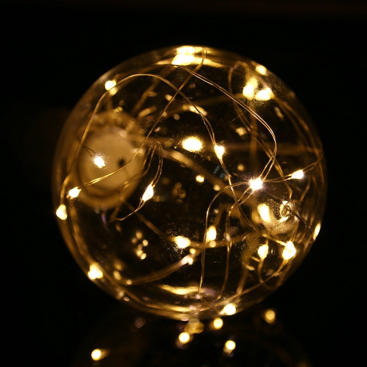 G95 E27 3W 80 LM Filament Retro Fairy LED String Light Bulb, AC 220V
