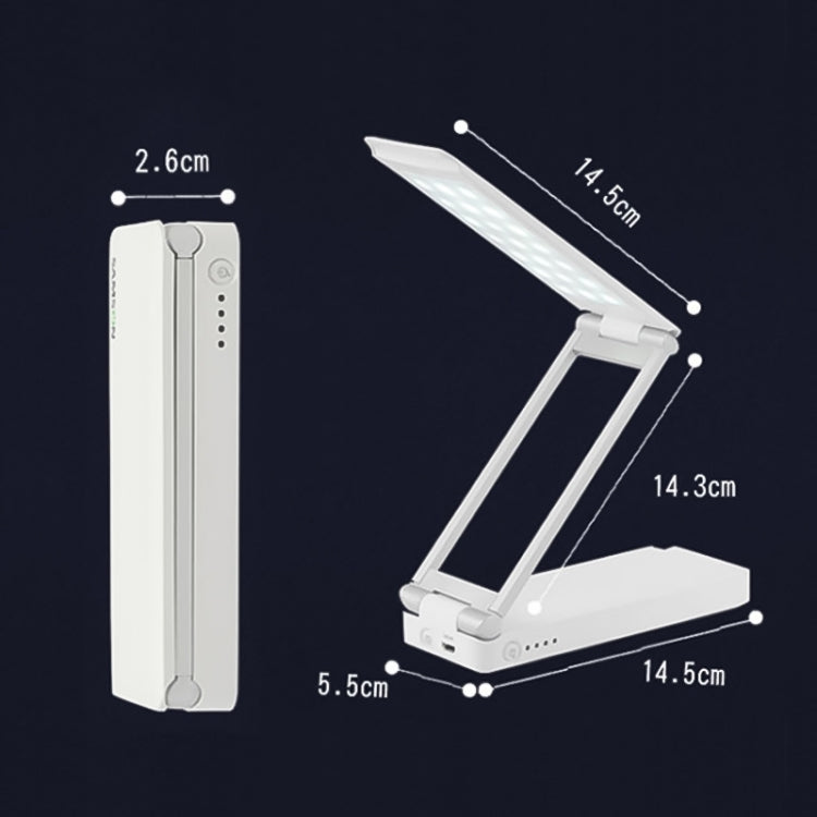 Q5 LED Desk Lamp Portable Battery Folding 3W Adjustable Eye Protection Table Lamp