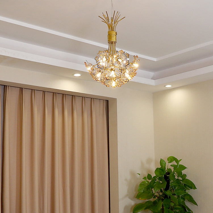 13 Leds White Light LED Creative Dandelion Lamp Simple Living Room Bedroom Lamp Pendant Light