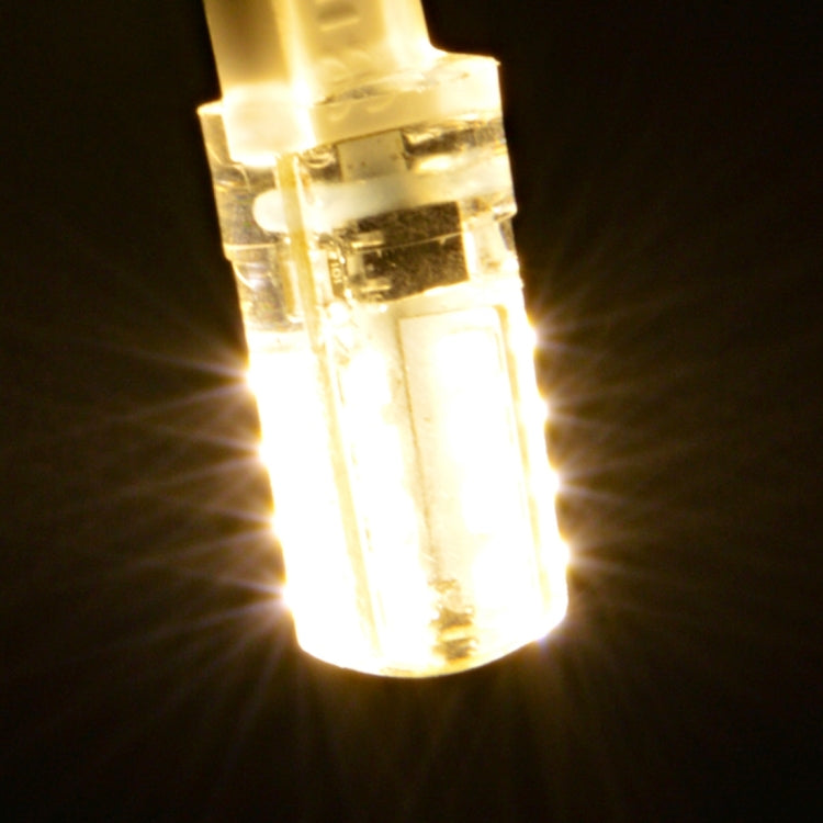G9 4W 210LM  64 LED SMD 3014 Silicone Corn Light Bulb, AC 110V