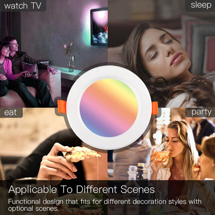 RGB Dimming WIFI Smart Downlight Highlight Spotlight (Colorful Light)