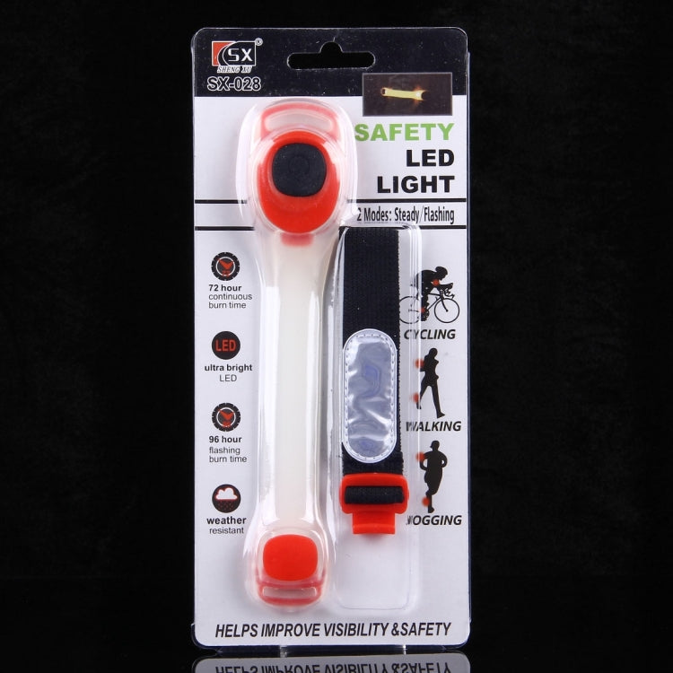 Night Run / Ride Safety LED Light Band, CR2032 Button Batteries Powered