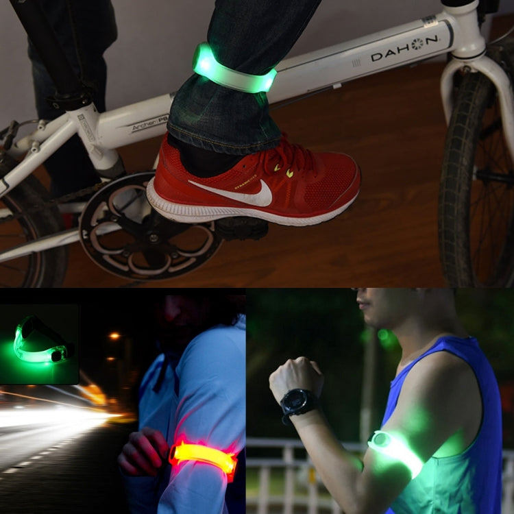 Night Run / Ride Safety LED Light Band, CR2032 Button Batteries Powered