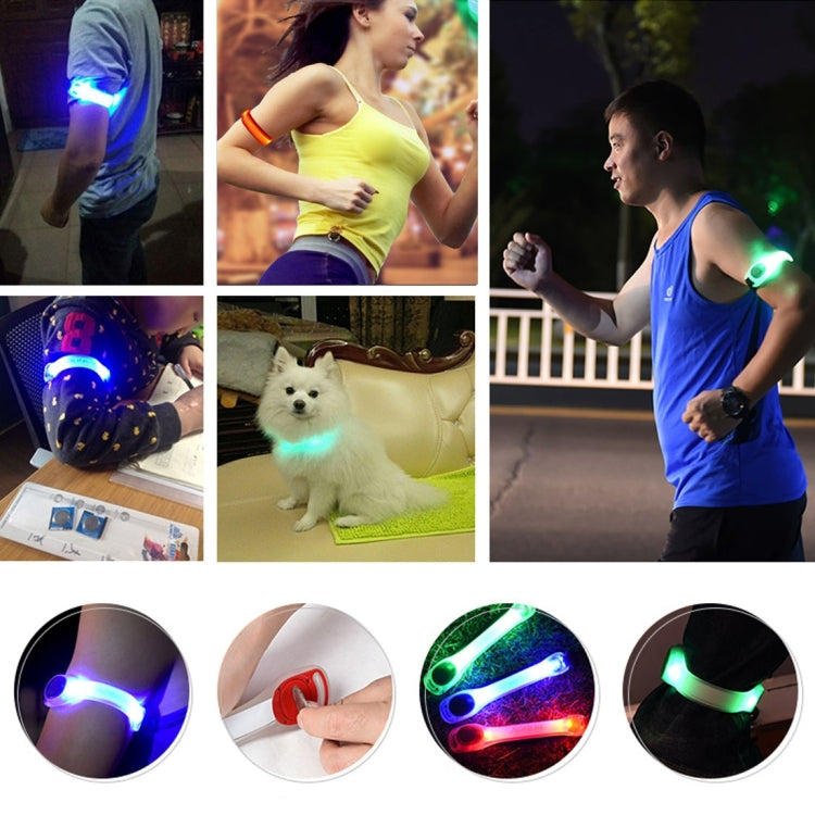 Night Run / Ride Safety LED Light Band, CR2032 Button Batteries Powered