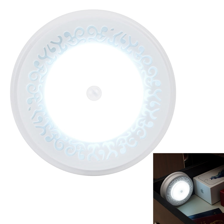 Mini Ultra-thin PIR Human Body Motion Sensor White Light LED Night Light,, 8 LEDs SMD 5730 USB Charging, Sensor Distance: 3m, DC 5V