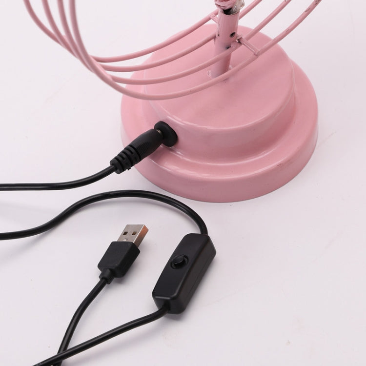 Star Moon Shape Iron Night Light Decorative Light, USB Version