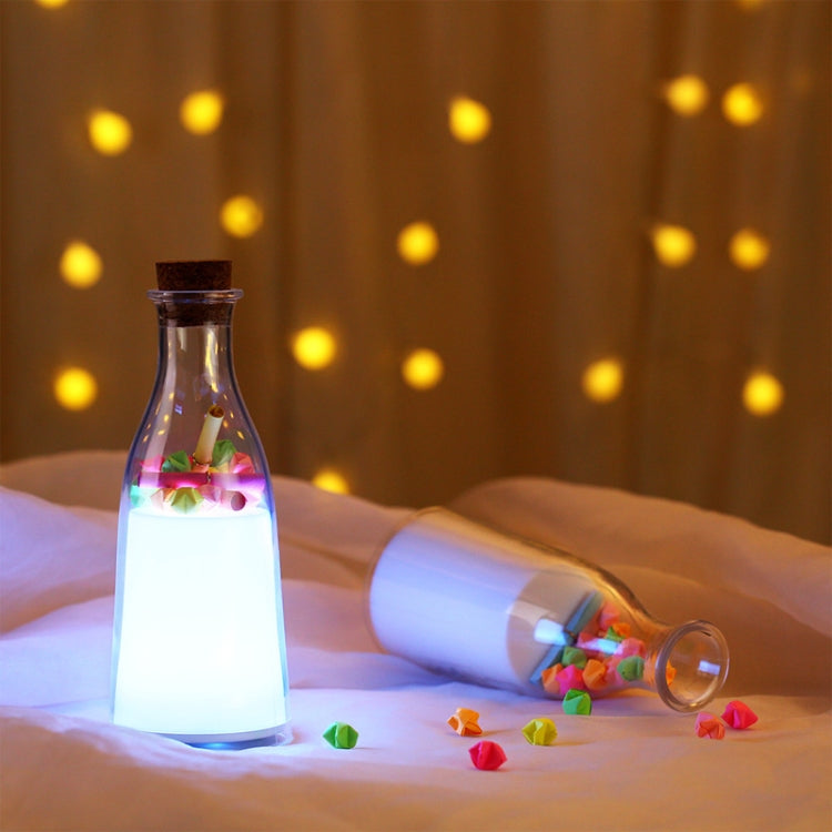 LED Colorful Drifting Bottle Night Light Table Lamp