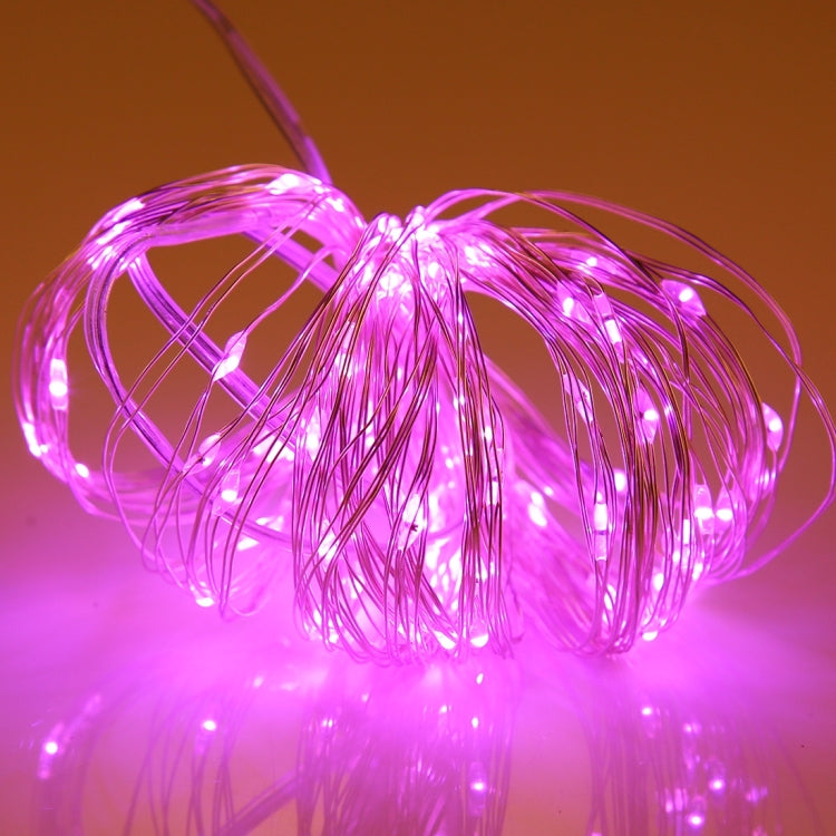10m IP65 Waterproof Silver Wire String Light, 100 LEDs SMD 06033 x AA Batteries Box Fairy Lamp Decorative Light, DC 5V