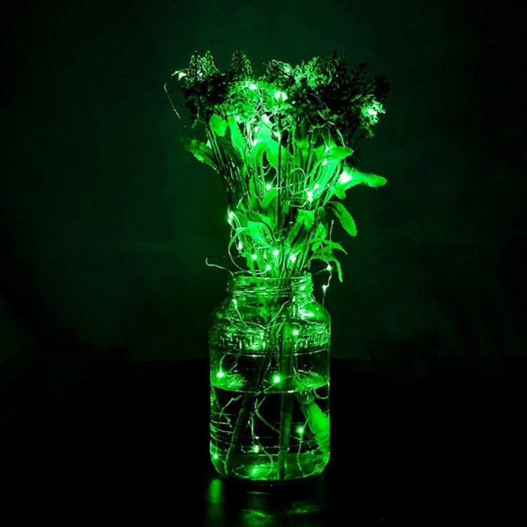 10m IP65 Waterproof Silver Wire String Light, 100 LEDs SMD 06033 x AA Batteries Box Fairy Lamp Decorative Light, DC 5V