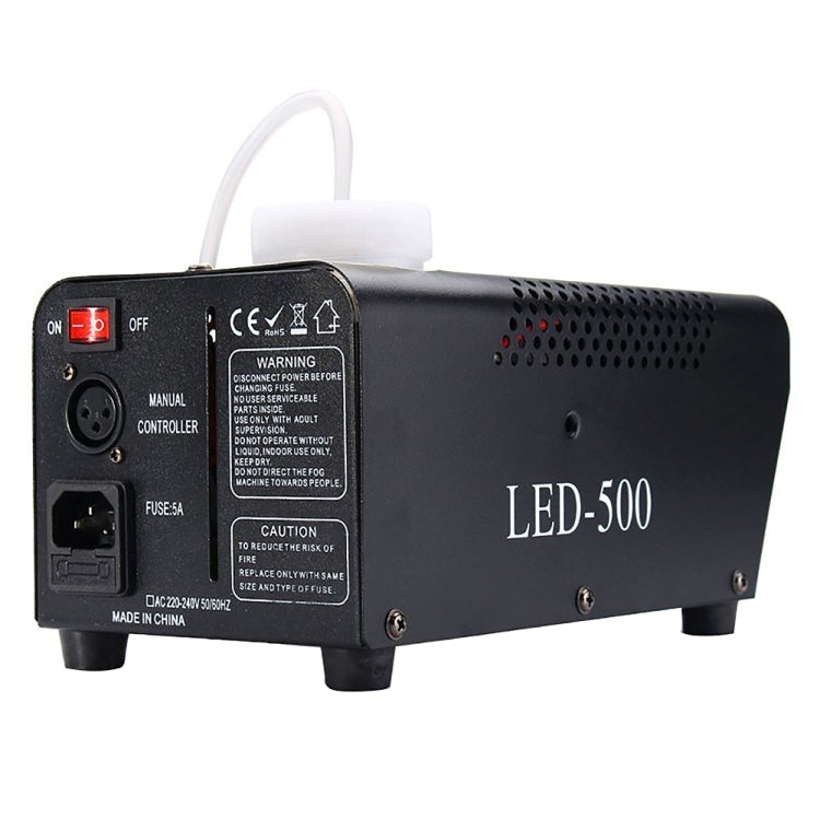 U`King ZQ-B181 500W Smoke Machine, with 3 LEDs, AC 110-230V, EU Plug