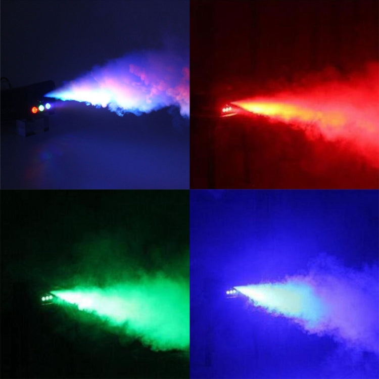 U`King ZQ-B181 500W Smoke Machine, with 3 LEDs, AC 110-230V, EU Plug