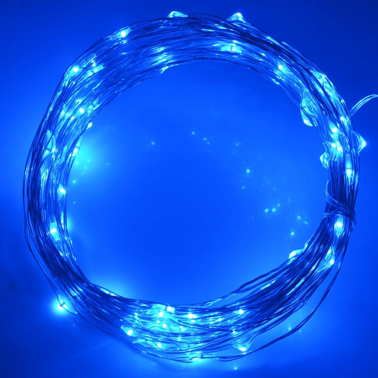 10m 5VMN 6W 500LM LED Silver String Light, USB Powered SMD-0603 Festival Lamp / Decoration Light Strip