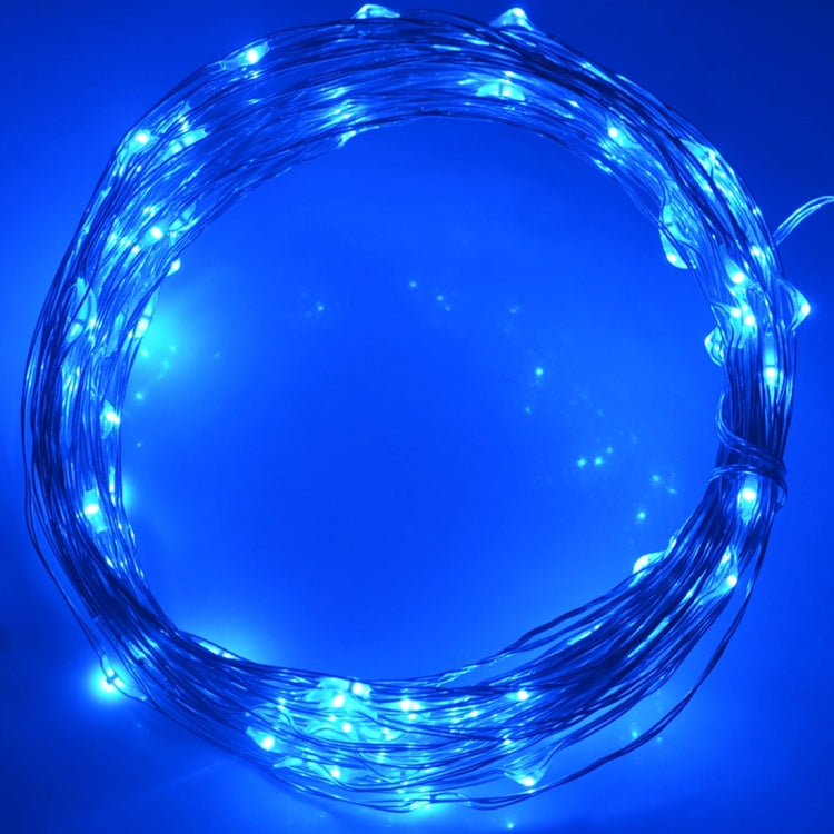 10m 5VMN 6W 500LM LED Silver String Light, USB Powered SMD-0603 Festival Lamp / Decoration Light Strip