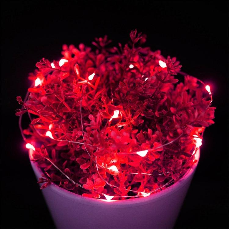 10m 5VMN 6W 500LM LED Silver String Light, USB Powered SMD-0603 Festival Lamp / Decoration Light Strip