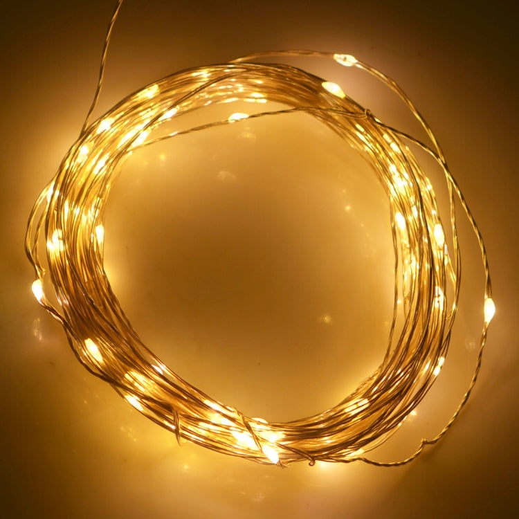 10m 5VMN 6W 500LM LED Silver String Light, USB Powered SMD-0603 Festival Lamp / Decoration Light Strip