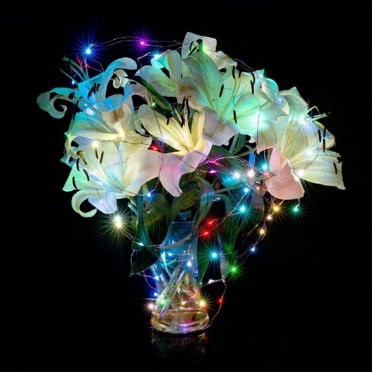 10m 5VMN 6W 500LM LED Silver String Light, USB Powered SMD-0603 Festival Lamp / Decoration Light Strip