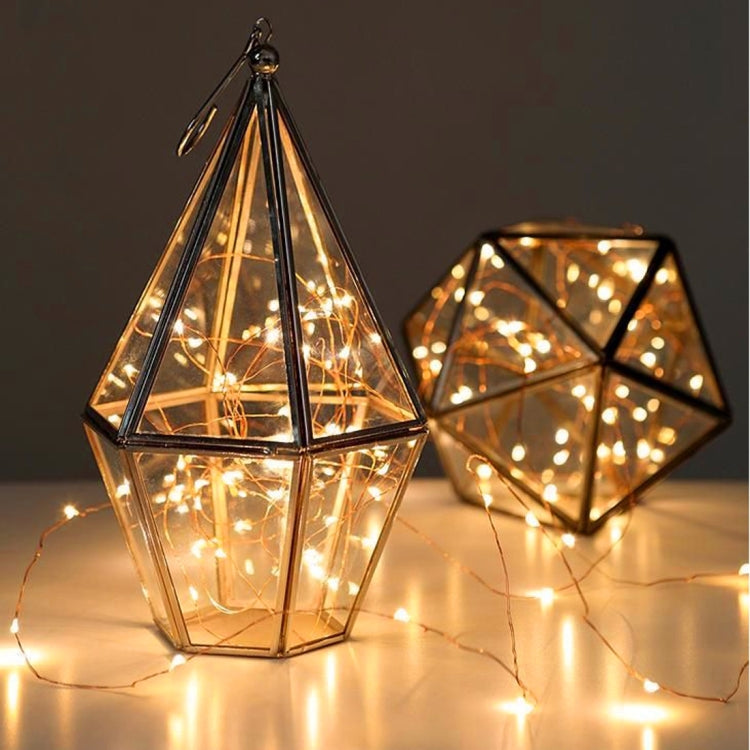 10m 5VMN 6W 500LM LED Silver String Light, USB Powered SMD-0603 Festival Lamp / Decoration Light Strip