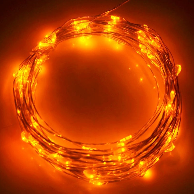 10m 5VMN 6W 500LM LED Silver String Light, USB Powered SMD-0603 Festival Lamp / Decoration Light Strip