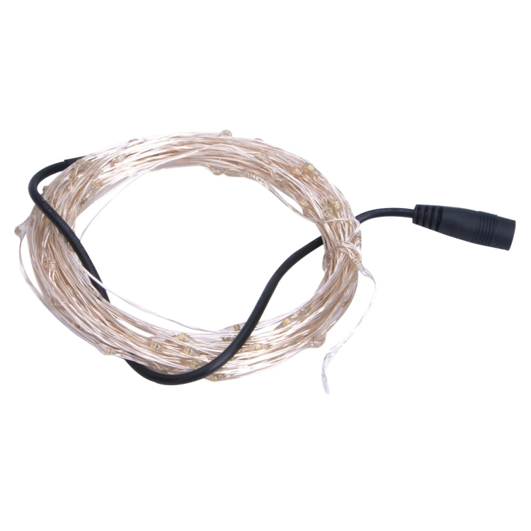 10m 12V 6W 500LM LED Silver Wire String Light, RGB Light , SMD-0603 Festival Lamp / Decoration Light Strip