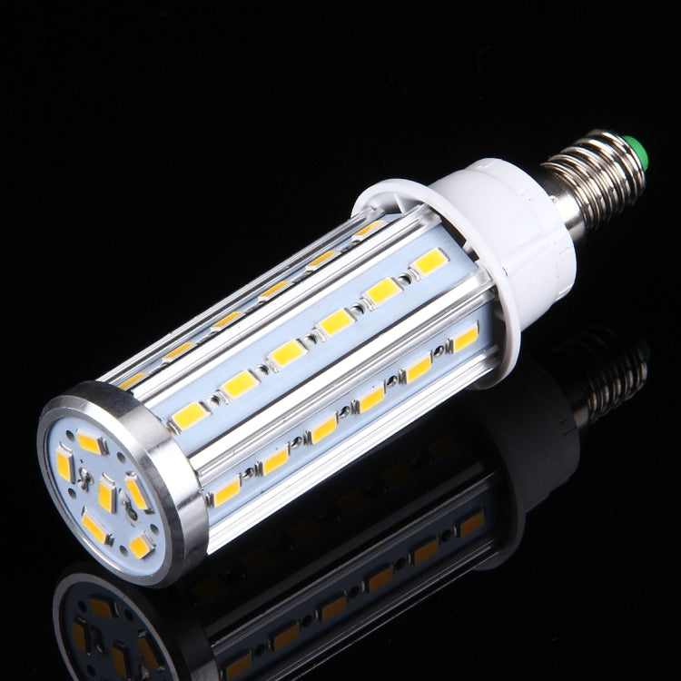 10W Aluminum Corn Light Bulb, E14 880LM 42 LED SMD 5730, AC 85-265V