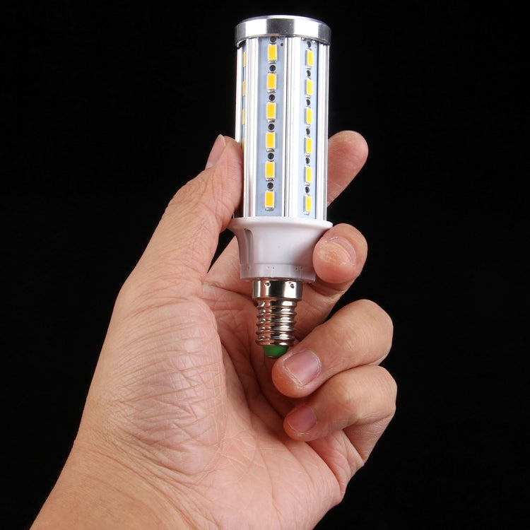 10W Aluminum Corn Light Bulb, E14 880LM 42 LED SMD 5730, AC 85-265V