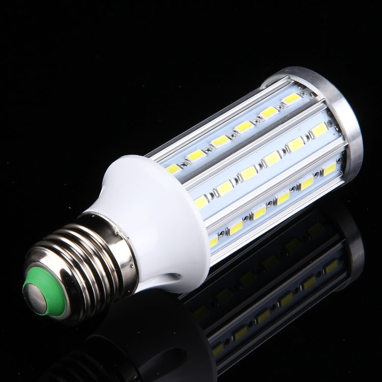 15W Aluminum Corn Light Bulb, E27 1280LM 60 LED SMD 5730, AC 85-265V