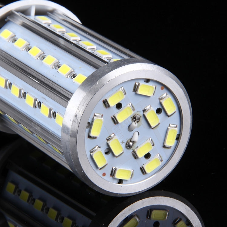 15W Aluminum Corn Light Bulb, E27 1280LM 60 LED SMD 5730, AC 85-265V