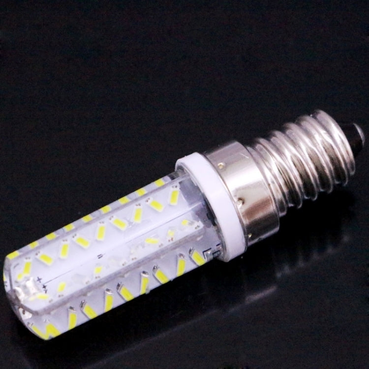 E14 3.5W 200-230LM  Corn Light Bulb, 72 LED SMD 3014, Adjustable Brightness, AC 110V