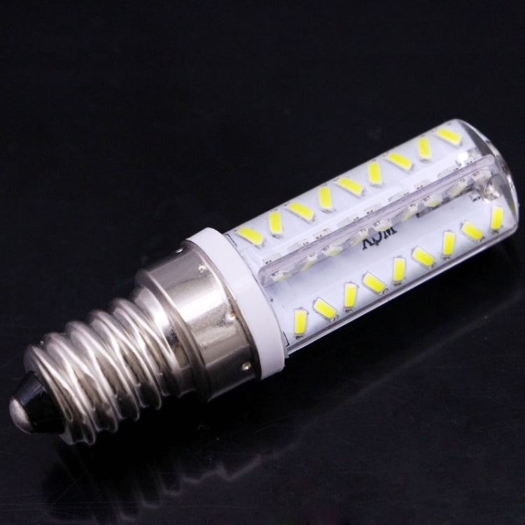 E14 3.5W 200-230LM  Corn Light Bulb, 72 LED SMD 3014, Adjustable Brightness, AC 110V