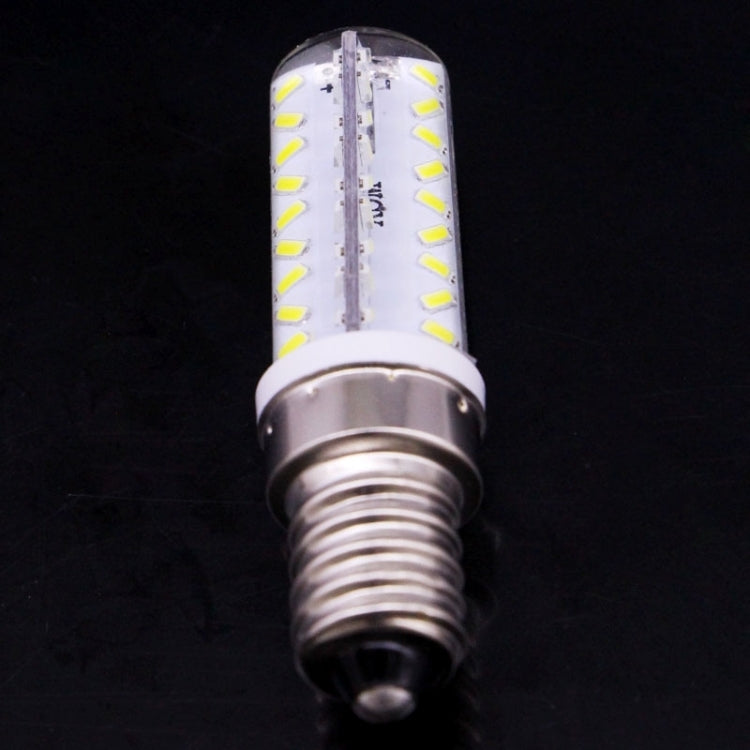 E14 3.5W 200-230LM  Corn Light Bulb, 72 LED SMD 3014, Adjustable Brightness, AC 110V