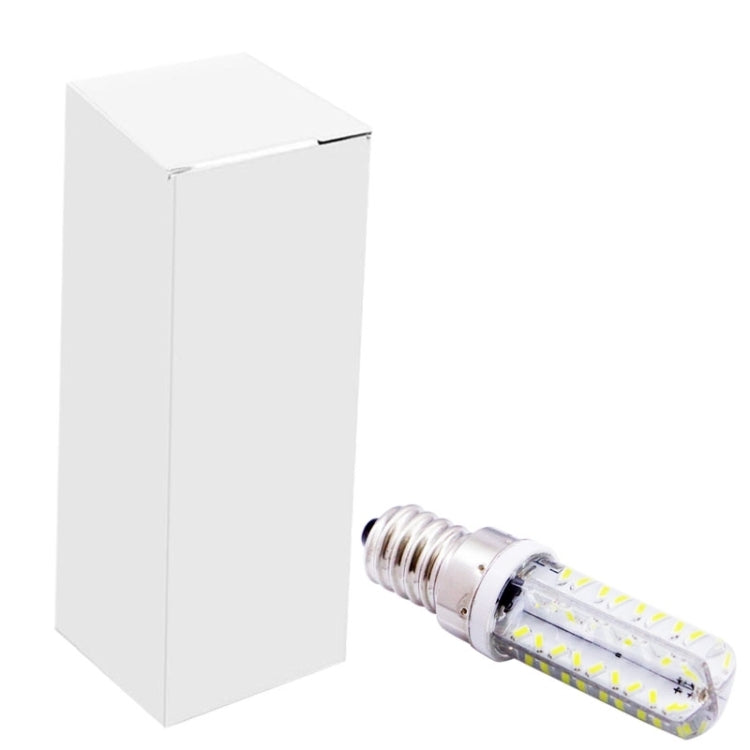 E14 3.5W 200-230LM  Corn Light Bulb, 72 LED SMD 3014, Adjustable Brightness, AC 110V