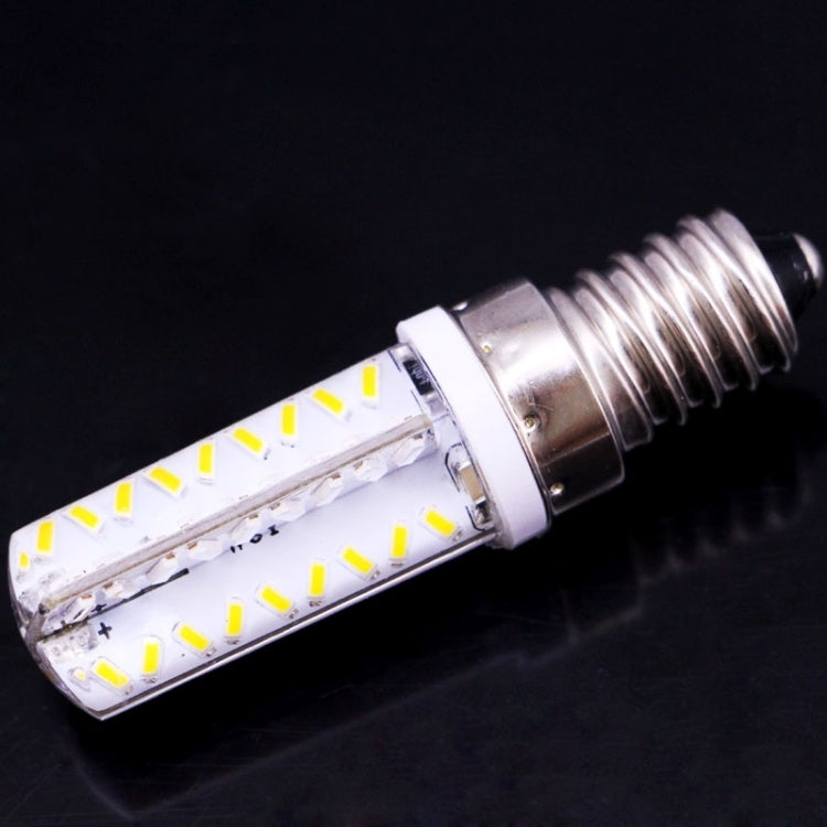 E14 3.5W 200-230LM  Corn Light Bulb, 72 LED SMD 3014, Adjustable Brightness, AC 110V