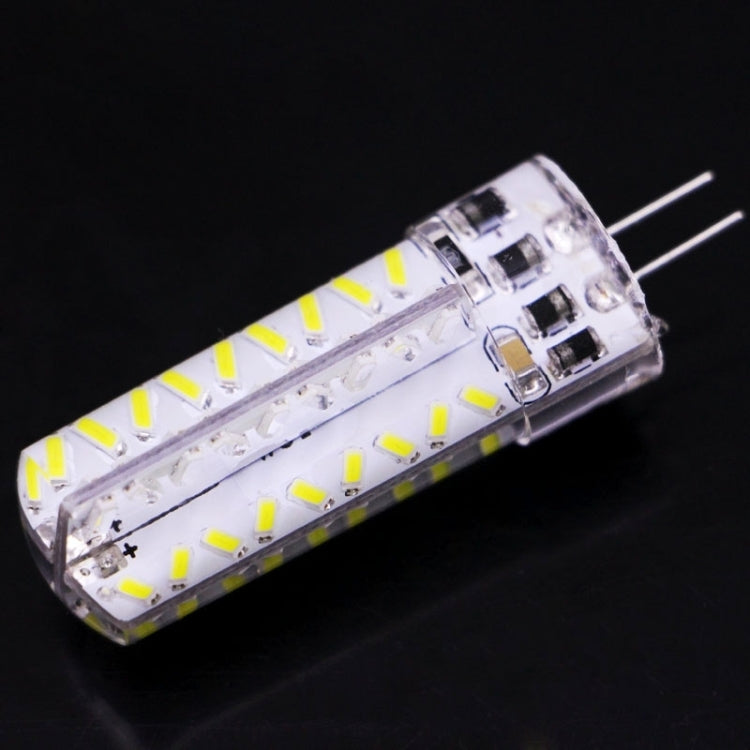G4 3.5W 200-230LM Corn Light Bulb, 72 LED SMD 3014, Adjustable Brightness, AC 110V