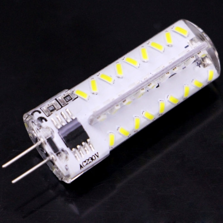 G4 3.5W 200-230LM Corn Light Bulb, 72 LED SMD 3014, Adjustable Brightness, AC 110V