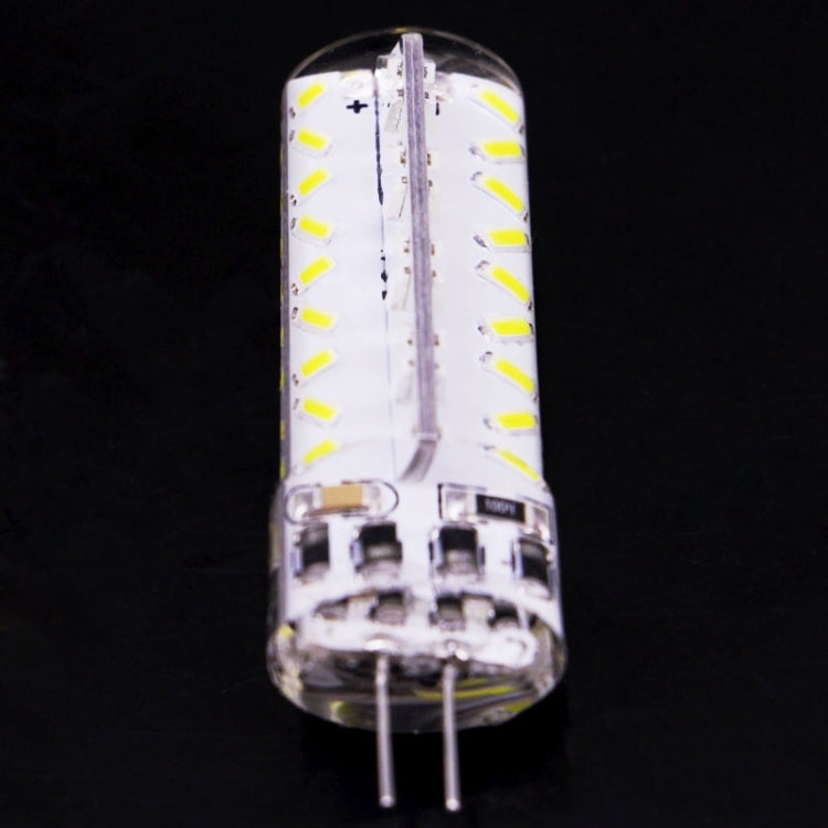 G4 3.5W 200-230LM Corn Light Bulb, 72 LED SMD 3014, Adjustable Brightness, AC 110V