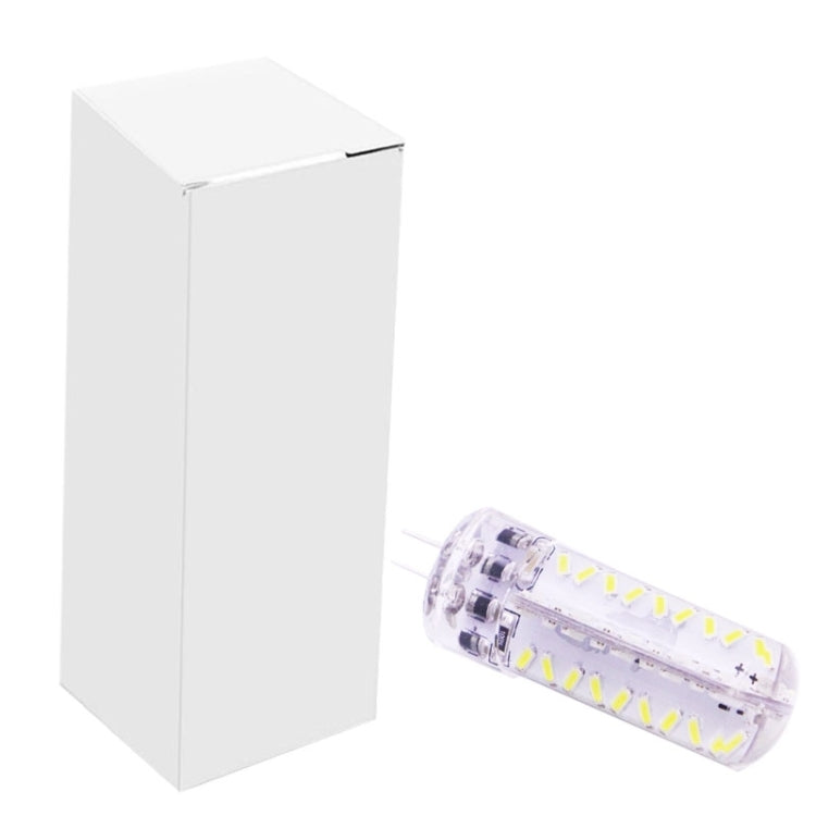 G4 3.5W 200-230LM Corn Light Bulb, 72 LED SMD 3014, Adjustable Brightness, AC 110V