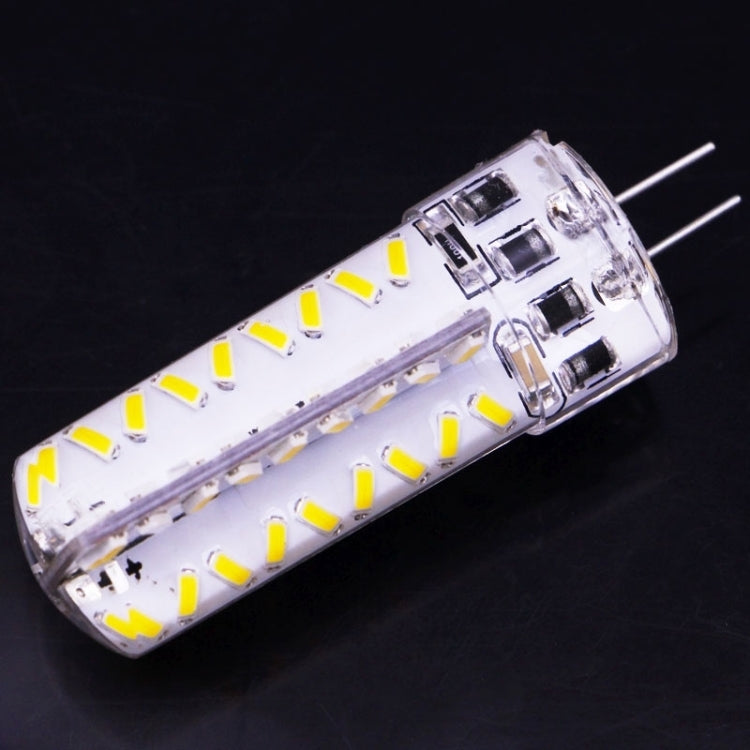 G4 3.5W 200-230LM Corn Light Bulb, 72 LED SMD 3014, Adjustable Brightness, AC 110V