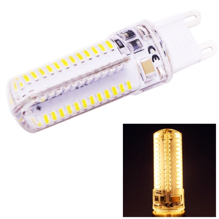 G9 4W 240-260LM Corn Light Bulb, 104 LED SMD 3014, AC 110V